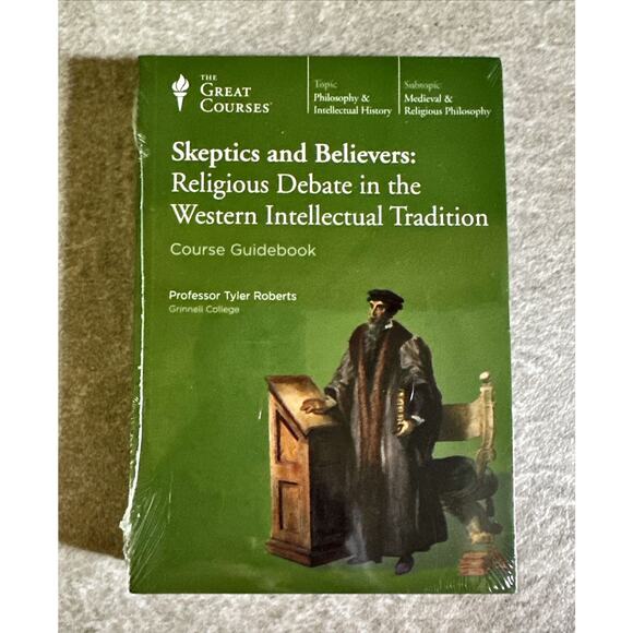 NEW Great Courses Skeptics & Believers: Religious Debate Western Civ DVD & Guide - Picture 1 of 4